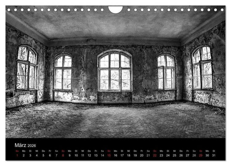 Produktbild: lost beauty (Wandkalender 2026 DIN A4 quer), CALVENDO Monatskalender