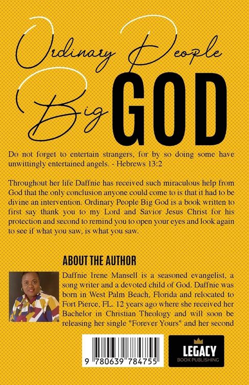 Produktbild: Ordinary People Big God