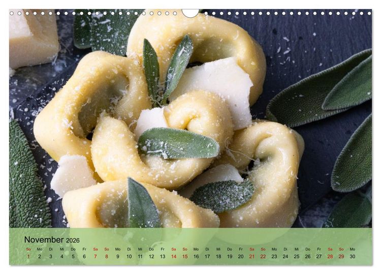 Produktbild: Jeden Monat lecker (Wandkalender 2026 DIN A3 quer), CALVENDO Monatskalender