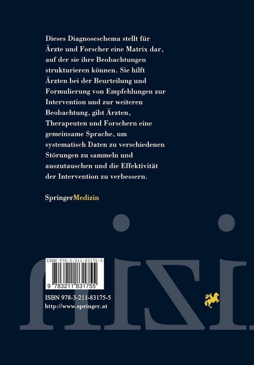 Produktbild: Diagnostische Klassifikation
