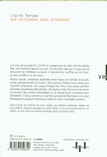 Produktbild: Une existence sans pr&eacute;c&eacute;dent