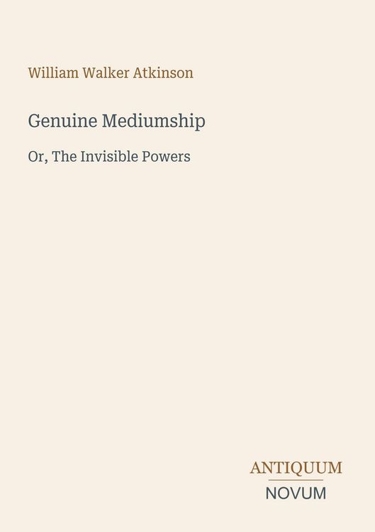 Produktbild: Genuine Mediumship