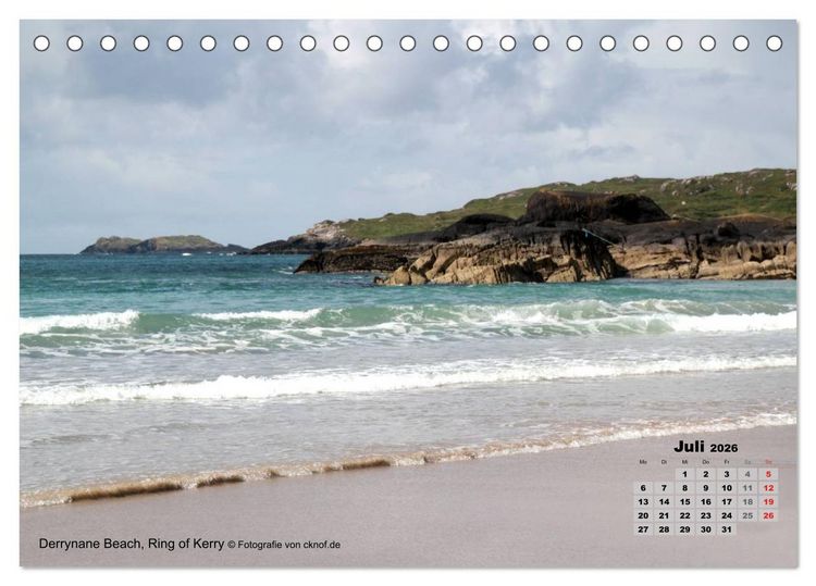 Produktbild: Irland (Tischkalender 2026 DIN A5 quer), CALVENDO Monatskalender