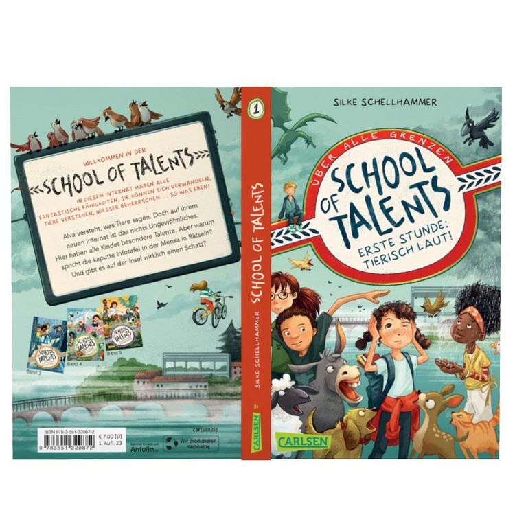 Produktbild: School of Talents 1: Erste Stunde: Tierisch laut!