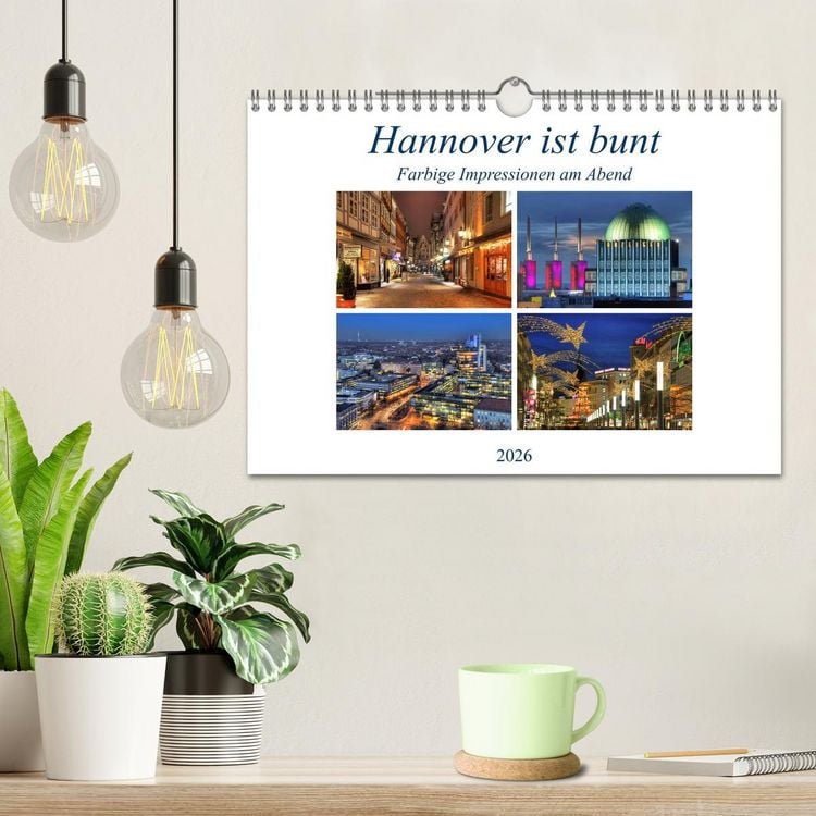 Produktbild: Hannover ist bunt (Wandkalender 2026 DIN A4 quer), CALVENDO Monatskalender