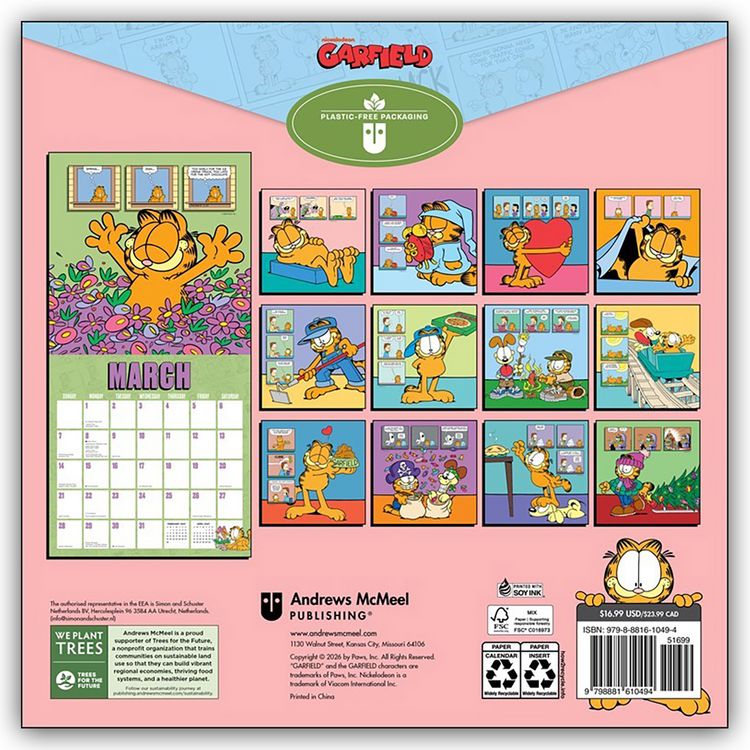 Produktbild: Garfield 2027 &ndash; Wandkalender