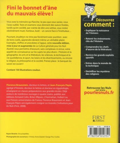 Produktbild: La culture g&eacute;n&eacute;rale (illustr&eacute;e) pour les nuls