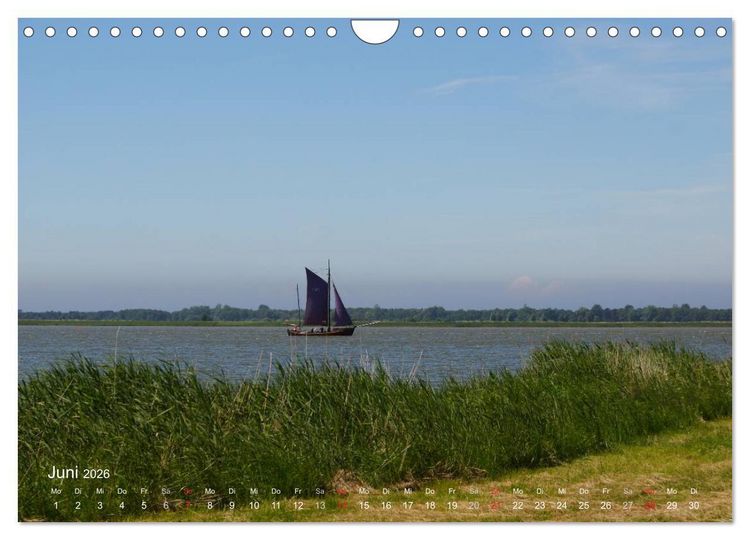 Produktbild: Anblicke und Ausblicke auf Fischland Dar&szlig; (Wandkalender 2026 DIN A4 quer), CALVENDO Monatskalender