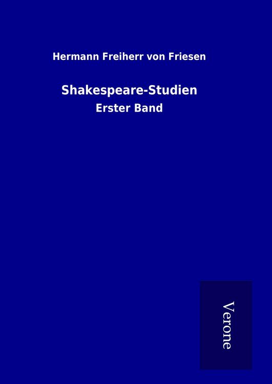 Produktbild: Shakespeare-Studien