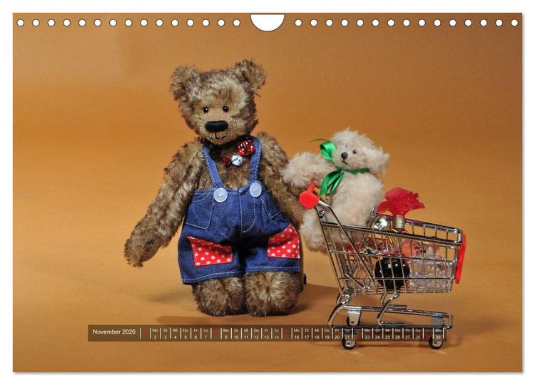 Produktbild: Die Teddys sind los (Wandkalender 2026 DIN A4 quer), CALVENDO Monatskalender
