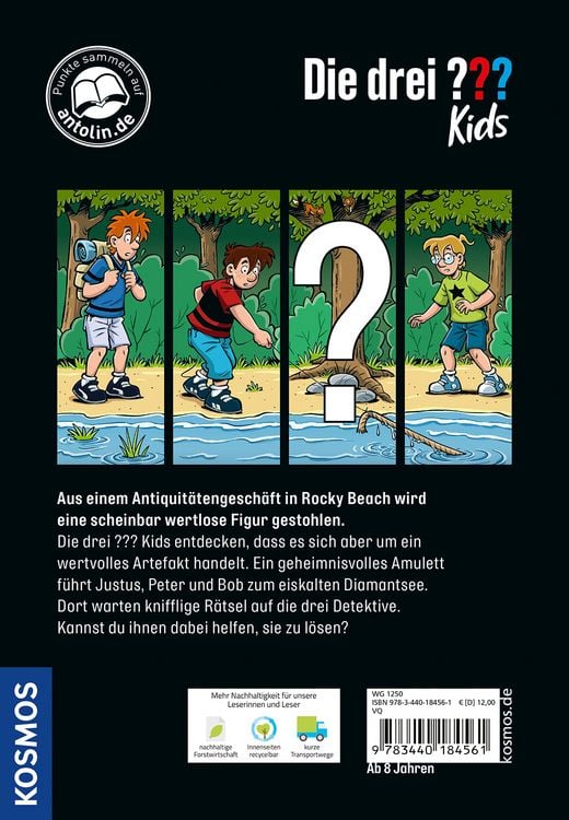 Produktbild: Die drei ??? Kids Dein Fall, Gef&auml;hrliche F&auml;hrten