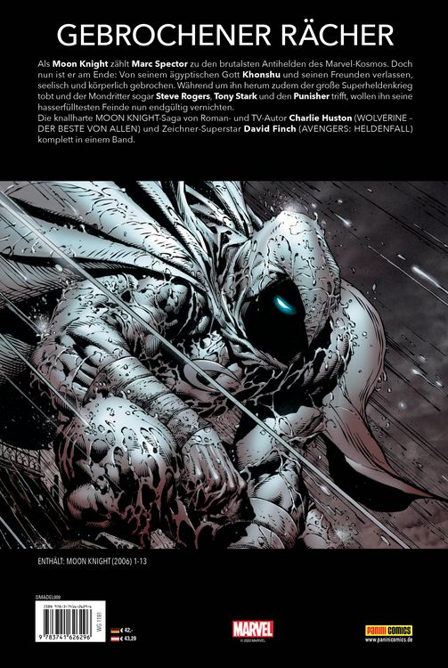 Produktbild: Moon Knight Collection von Charlie Huston und David Finch: Mitternachtssonne
