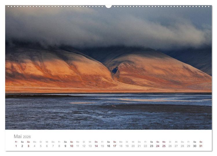 Produktbild: Spitzbergen - Wild.Rau.Ungez&auml;hmt. (Wandkalender 2026 DIN A2 quer), CALVENDO Monatskalender
