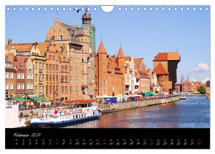 Produktbild: Kreuzfahrt zu den Metropolen der Ostsee - Conrad Stein Verlag (Wandkalender 2027 DIN A4 quer), CALVENDO Monatskalender