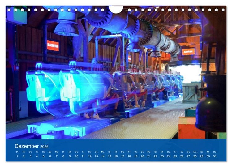 Produktbild: Abenteuer Achterbahn (Wandkalender 2026 DIN A4 quer), CALVENDO Monatskalender