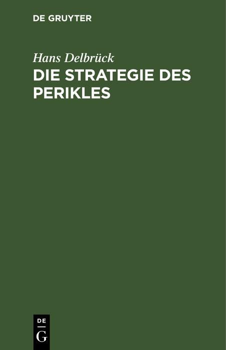 Produktbild: Die Strategie des Perikles