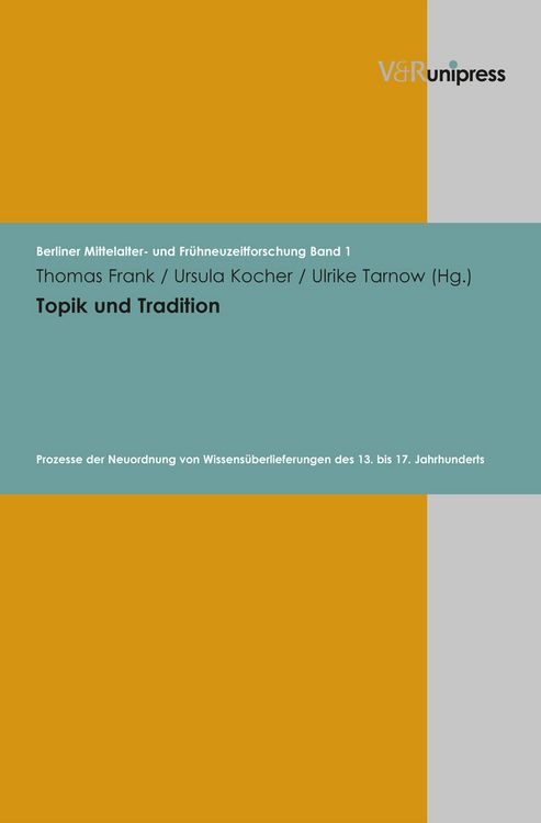 Produktbild: Topik und Tradition