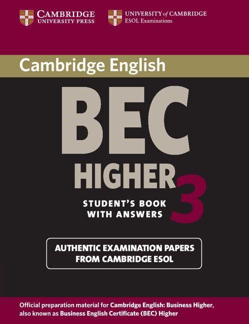 Produktbild: Cambridge BEC Higher 3