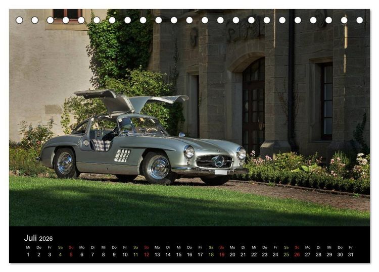 Produktbild: 300 SL Collectors Edition 2 (Tischkalender 2026 DIN A5 quer), CALVENDO Monatskalender