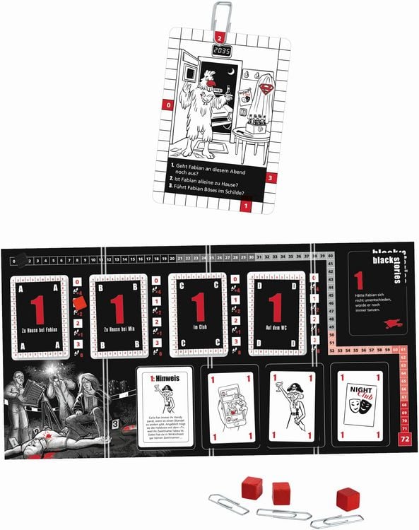 Produktbild: black stories Das Spiel