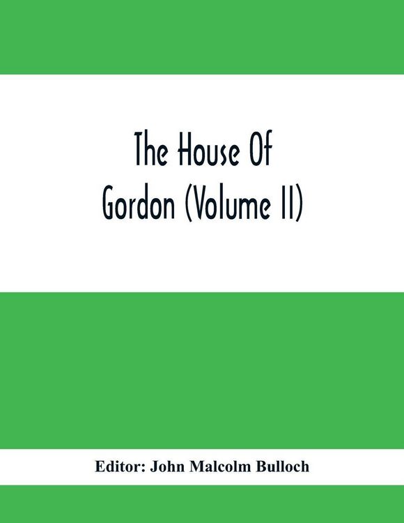 Produktbild: The House Of Gordon (Volume II)