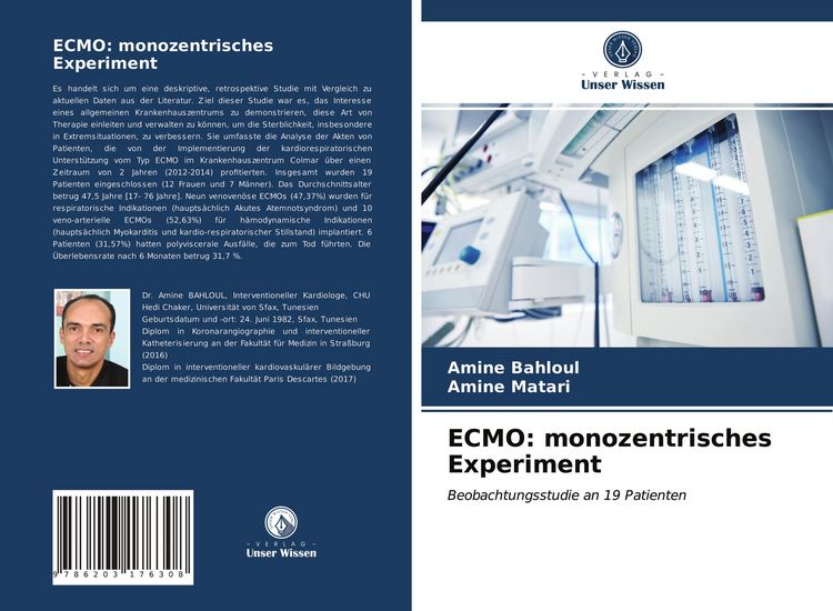 Produktbild: ECMO: monozentrisches Experiment