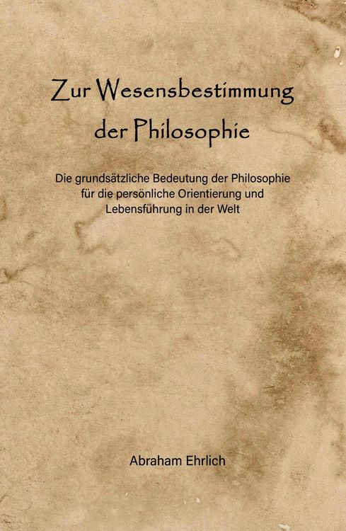 Produktbild: Zur Wesensbestimmung der Philosophie