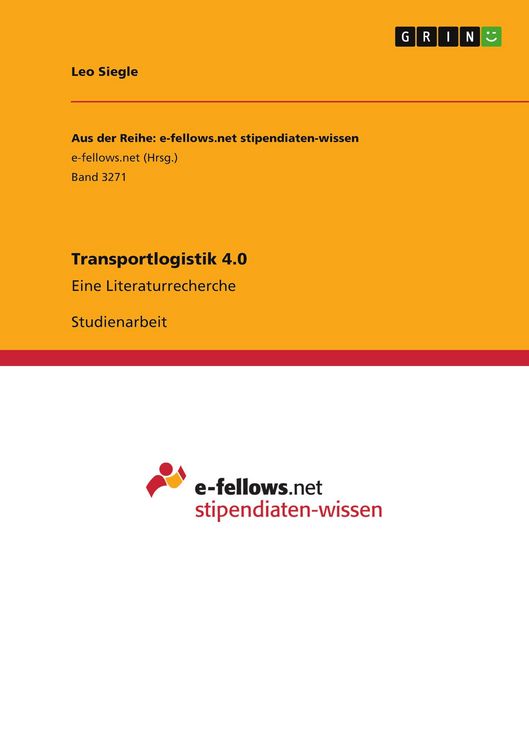 Produktbild: Transportlogistik 4.0