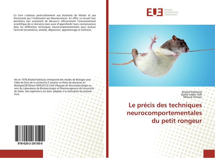 Produktbild: Le pr&eacute;cis des techniques neurocomportementales du petit rongeur
