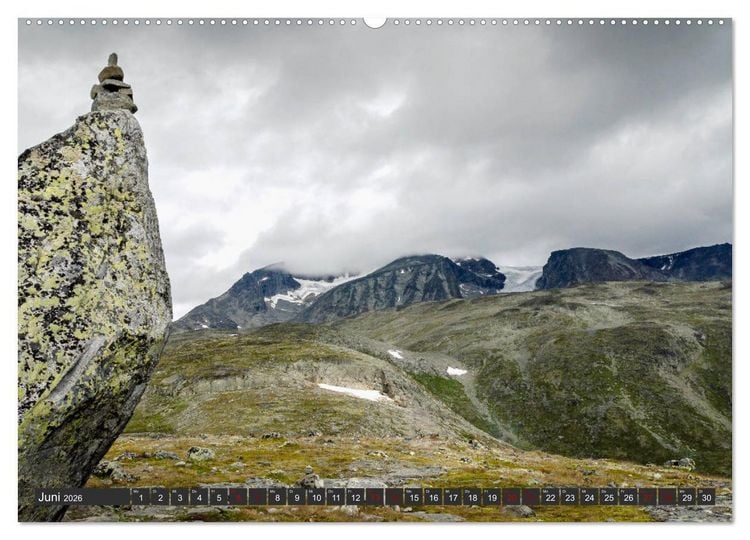 Produktbild: Norwegen, Oppland (hochwertiger Premium Wandkalender 2026 DIN A2 quer), Kunstdruck in Hochglanz