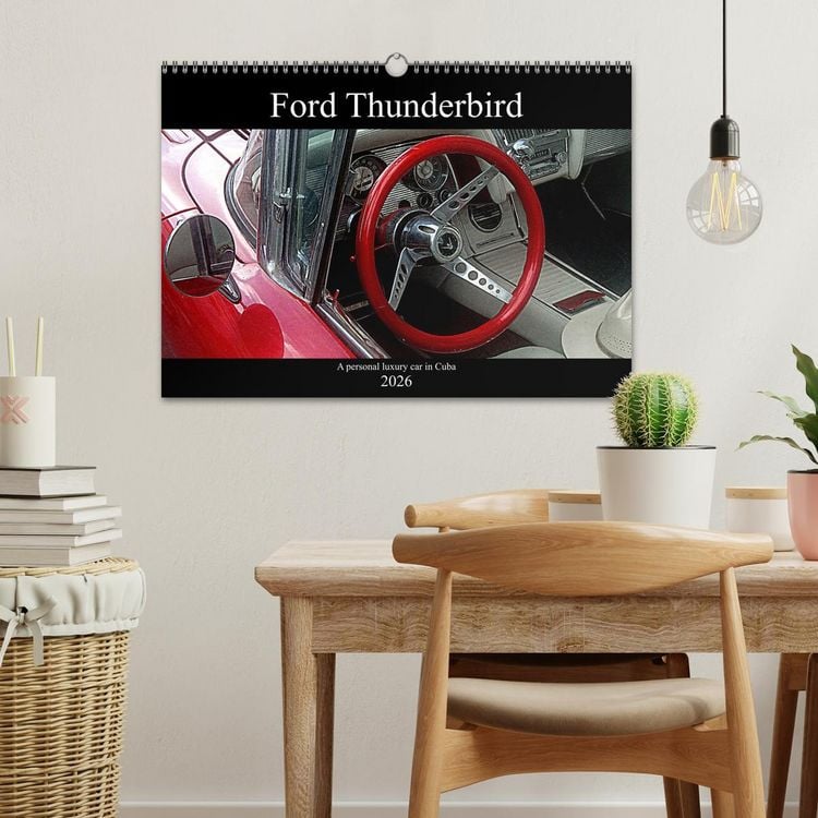 Produktbild: Ford Thunderbird (Wall Calendar 2026 DIN A3 landscape), CALVENDO 12 Month Wall Calendar