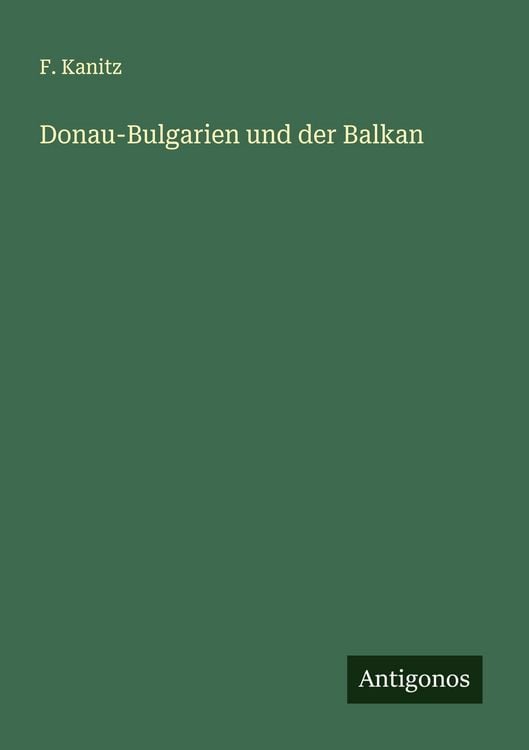 Produktbild: Donau-Bulgarien und der Balkan
