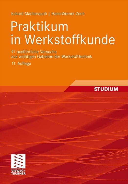 Produktbild: Praktikum in Werkstoffkunde