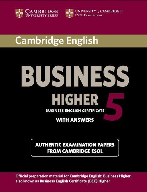 Produktbild: Cambridge English Business 5 Higher
