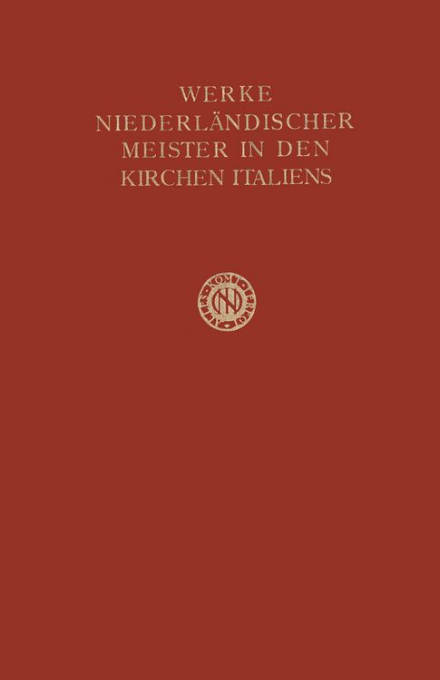 Produktbild: Werke Niederl&auml;ndischer Meister in den Kirchen Italiens