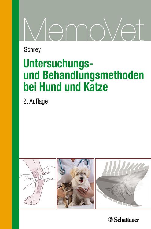 Produktbild: Untersuchungs- und Behandlungsmethoden bei Hund und Katze