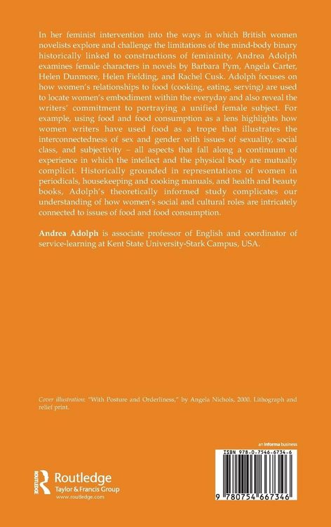 Produktbild: Food and Femininity in Twentieth-Century British Women's Fiction