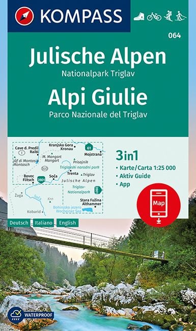 Produktbild: Julische Alpen, Nationalpark Triglav, Alpi Giulie