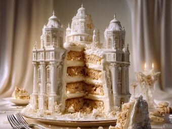 Produktbild: CALVENDO Puzzle Barockpalast-Torte | 1000 Teile Lege-Gr&ouml;&szlig;e 64x48cm Foto-Puzzle f&uuml;r gl&uuml;ckliche Stunden