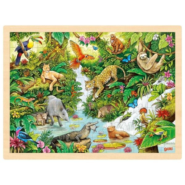 Produktbild: Einlegepuzzle Im Dschungel
