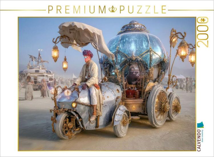Produktbild: CALVENDO Puzzle Festival in der W&uuml;ste | 2000 Teile Lege-Gr&ouml;&szlig;e 90x67cm Foto-Puzzle f&uuml;r gl&uuml;ckliche Stunden