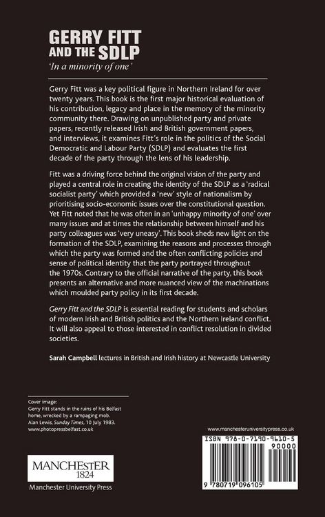 Produktbild: Gerry Fitt and the SDLP