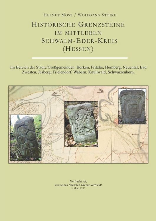 Produktbild: Historische Grenzsteine im mittleren Schwalm-Eder-Kreis (Hessen)