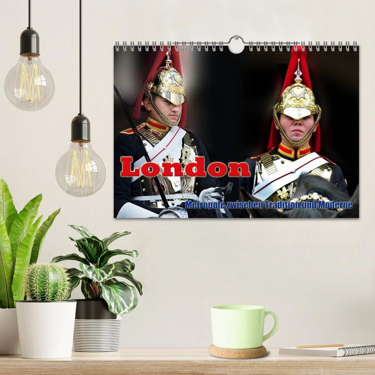 Produktbild: London - Metropole zwischen Tradition und Moderne (Wandkalender 2026 DIN A4 quer), CALVENDO Monatskalender