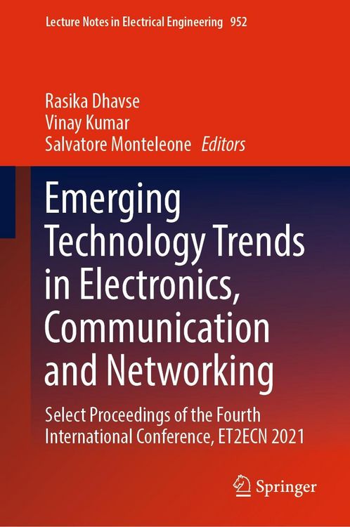 Produktbild: Emerging Technology Trends in Electronics, Communication and Networking