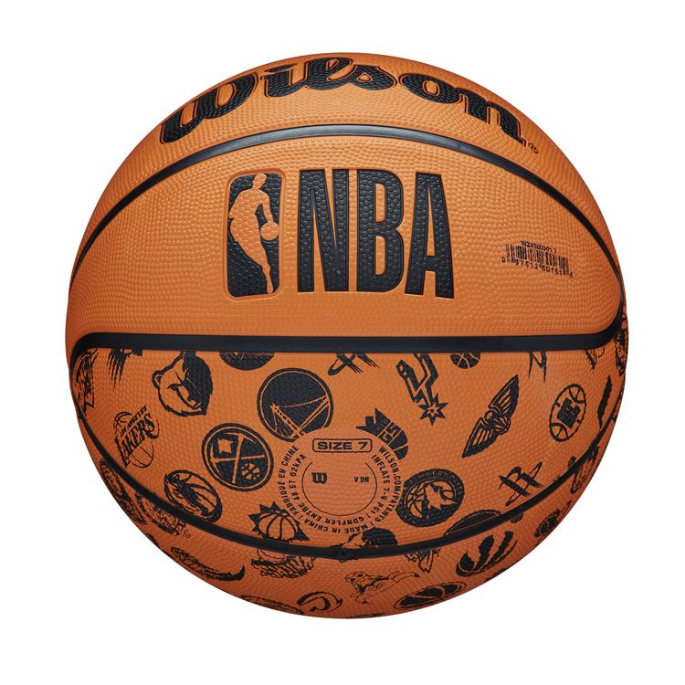 Produktbild: Wilson NBA Basketb AllTeam Orang/Bla Gr7