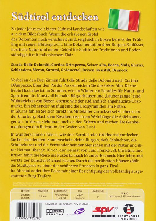 Produktbild: S&uuml;dtirol entdecken - Von den Dolomiten bis Bozen