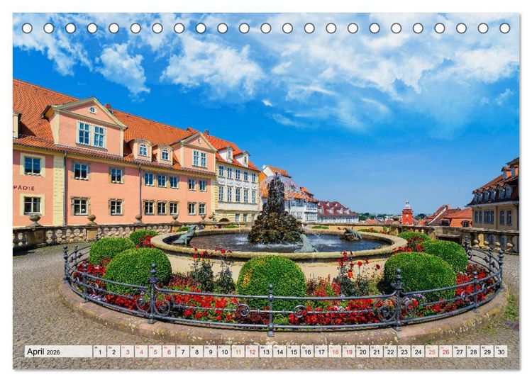 Produktbild: Gotha Impressionen (Tischkalender 2026 DIN A5 quer), CALVENDO Monatskalender