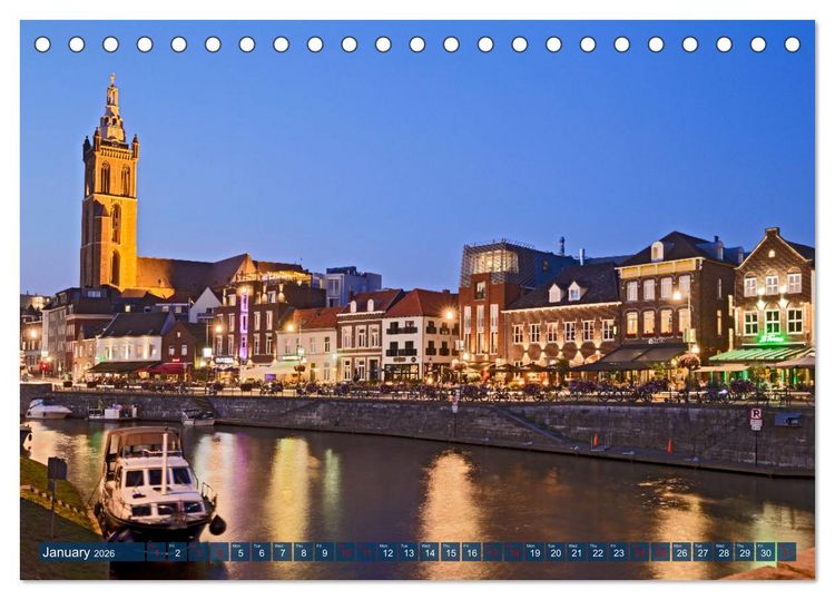 Produktbild: LOVELY ROERMOND (Desk Calendar 2026 DIN A5 landscape), CALVENDO 12 Month DeskCalendar