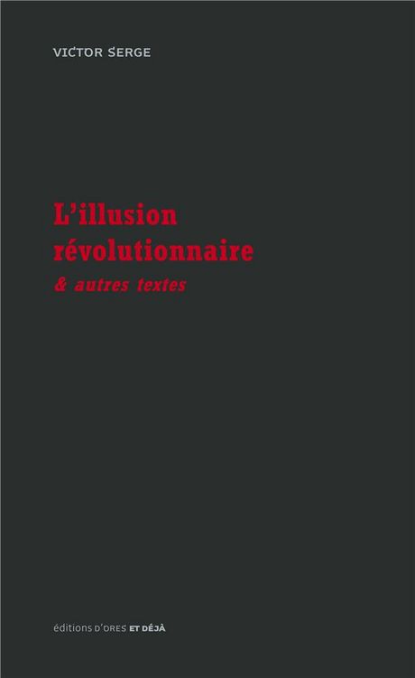 Produktbild: Illusion revolutionnaire autres